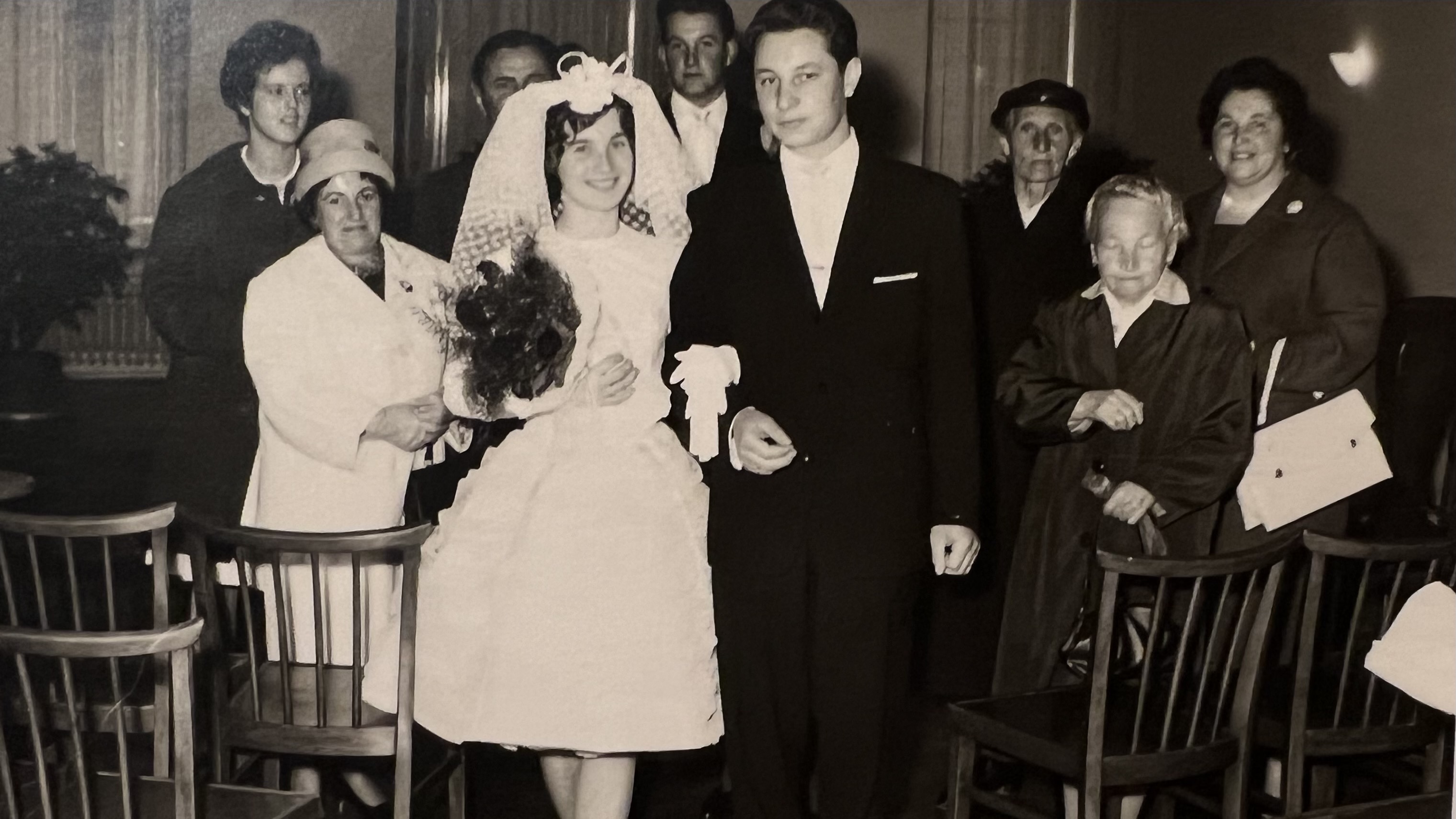 Hochzeit Herta und Erwin Grabmayer (1960)