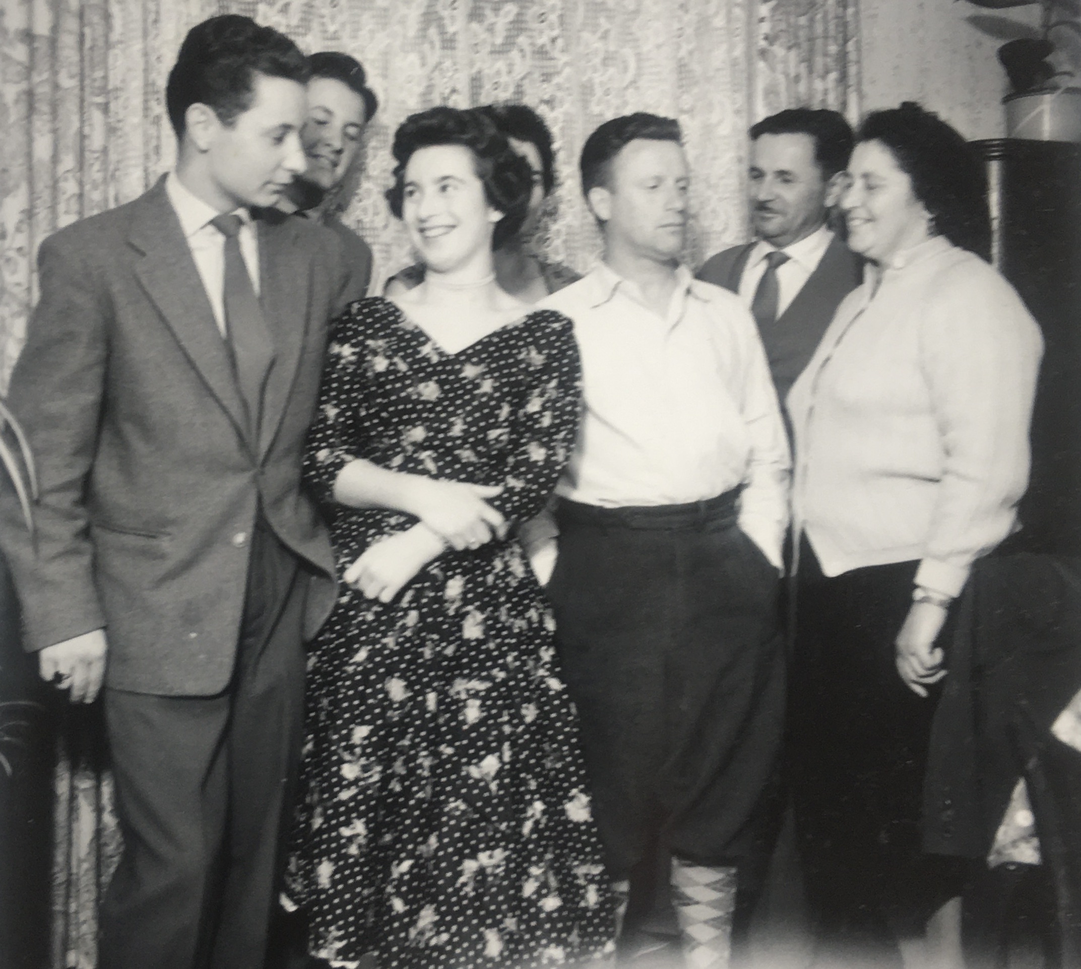 Verlobung Herta Fischer und Erwin Grabmayer (1958)