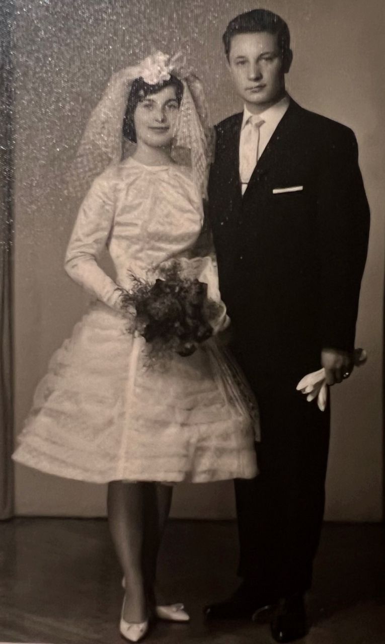 Hochzeit Erwin Grabmayer und Herta Fischer 1960